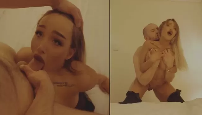 Yetuk qoramagiz uning mushuk korsatadi Onlayn kino porno mittilar